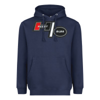 Navy Hurst Old Heavyweight Hoodie - linhVisuals