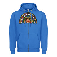 True Royal reindeer rainbow christmas Zipper Hoodie - AdoDesignShop