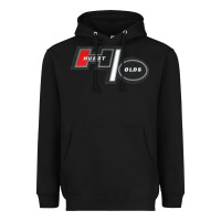 Black Hurst Old Heavyweight Hoodie - linhVisuals