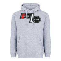 Heather Grey Hurst Old Heavyweight Hoodie - linhVisuals