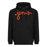 Black Jenis Ice Creams Heavyweight Hoodie - linhVisuals