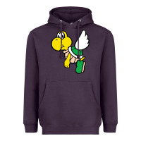 Plum koopa troopa Heavyweight Hoodie - linhVisuals
