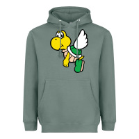 Sage koopa troopa Heavyweight Hoodie - linhVisuals