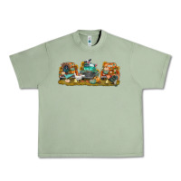 Oil Green thanksgiving trucks bbs Urban Heavy Tee - BundleAndBundleShop