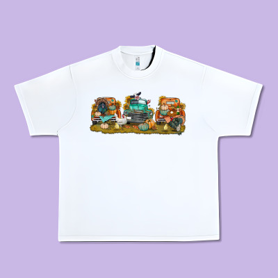 Thanksgiving Trucks Bbs Urban Heavy Tee Designed By Bundleandbundleshop