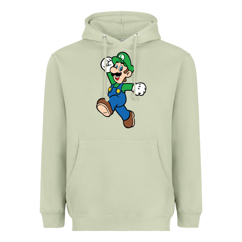 Luigi Heavyweight Hoodie by linhVisuals | Teevron