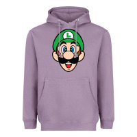 Lavender luigi Heavyweight Hoodie - linhVisuals
