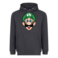 Smoke luigi Heavyweight Hoodie - linhVisuals