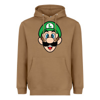 Toasted Coconut luigi Heavyweight Hoodie - linhVisuals