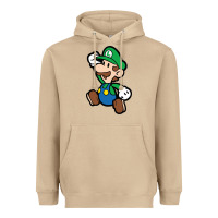 Mushroom paper luigi Heavyweight Hoodie - linhVisuals