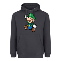 Smoke paper luigi Heavyweight Hoodie - linhVisuals