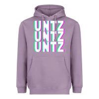 Lavender untz untz untz techno dubstep riddim raver dj party t shirt Heavyweight Hoodie - linhVisuals