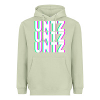 Matcha untz untz untz techno dubstep riddim raver dj party t shirt Heavyweight Hoodie - linhVisuals