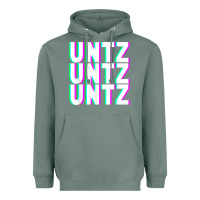 Sage untz untz untz techno dubstep riddim raver dj party t shirt Heavyweight Hoodie - linhVisuals