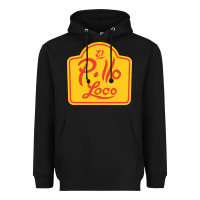 Black el pollo loco Heavyweight Hoodie - linhVisuals