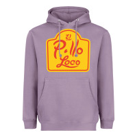 Lavender el pollo loco Heavyweight Hoodie - linhVisuals