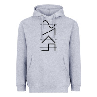 Heather Grey vintage analog synthesizer techno waveform   synth nerd raglan basebal Heavyweight Hoodie - linhVisuals