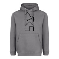 Storm vintage analog synthesizer techno waveform   synth nerd raglan basebal Heavyweight Hoodie - linhVisuals
