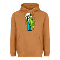 Meerkat skull pez Heavyweight Hoodie - linhVisuals