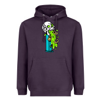 Plum skull pez Heavyweight Hoodie - linhVisuals