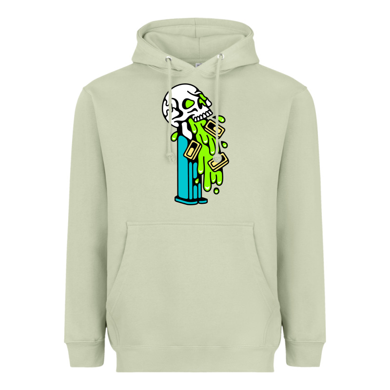 Skull Pez Heavyweight Hoodie by linhVisuals | Teevron