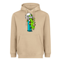 Mushroom skull pez Heavyweight Hoodie - linhVisuals