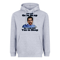 Heather Grey happy gilmore Heavyweight Hoodie - linhVisuals
