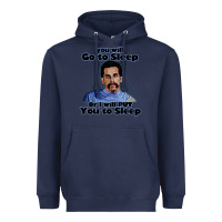 Navy happy gilmore Heavyweight Hoodie - linhVisuals