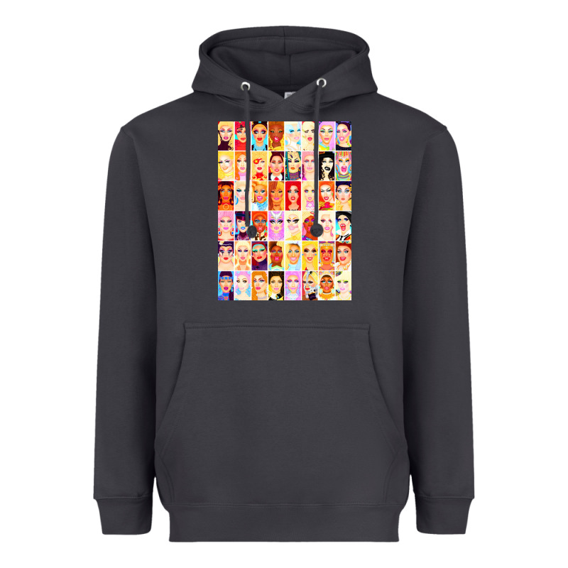 Drag Royalty   Rupauls Drag Race Heavyweight Hoodie by linhVisuals | Teevron