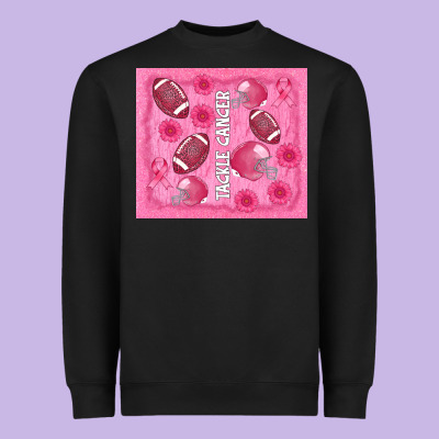 Tackle Cancer Heavyweight Sweatshirt Designed By Adodesignshop