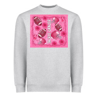 Heather Grey tackle cancer Heavyweight Sweatshirt - AdoDesignShop