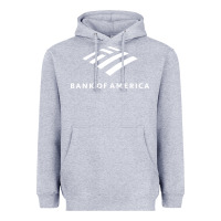 Heather Grey Financial services company america Heavyweight Hoodie - linhVisuals