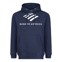 Navy Financial services company america Heavyweight Hoodie - linhVisuals