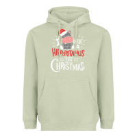 Matcha i want hippopotamus for christmas hippo xmas gift Heavyweight Hoodie - linhVisuals