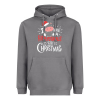 Storm i want hippopotamus for christmas hippo xmas gift Heavyweight Hoodie - linhVisuals