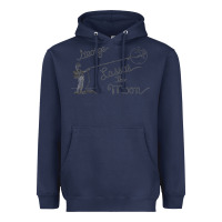 Navy george lassos the moon   its a wonderful life Heavyweight Hoodie - linhVisuals