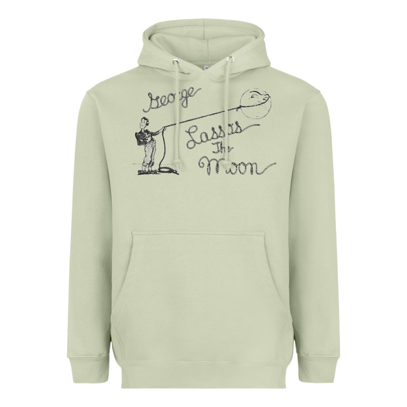 George Lassos The Moon   Its A Wonderful Life Heavyweight Hoodie by linhVisuals | Teevron