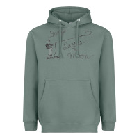 Sage george lassos the moon   its a wonderful life Heavyweight Hoodie - linhVisuals