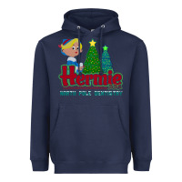 Hermie The Elf Dentistry    Rudolph The Red Nosed Reindeer Heavyweight Hoodie | Teevron