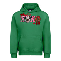 Emerald xoxo calf Urban Hoodie - RanaPortraitStore