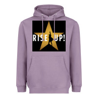 Lavender rise up! hamilt musical broadway Heavyweight Hoodie - linhVisuals