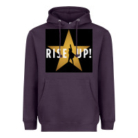 Plum rise up! hamilt musical broadway Heavyweight Hoodie - linhVisuals