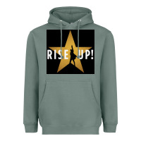 Sage rise up! hamilt musical broadway Heavyweight Hoodie - linhVisuals