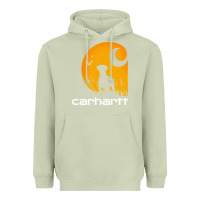 Matcha carhartt vintage Heavyweight Hoodie - linhVisuals