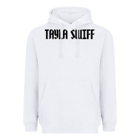White tayla las culturistas Heavyweight Hoodie - linhVisuals