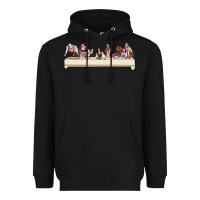 Black the last supper of the real housewives Heavyweight Hoodie - linhVisuals
