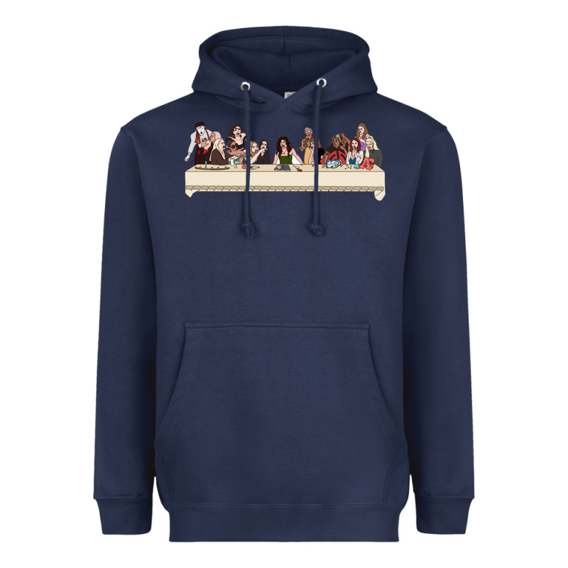 The Last Supper Of The Real Housewives Heavyweight Hoodie by linhVisuals | Teevron