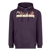 Plum the last supper of the real housewives Heavyweight Hoodie - linhVisuals
