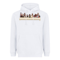 White the last supper of the real housewives Heavyweight Hoodie - linhVisuals