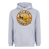 Heather Grey ski doo vintage snowmobiles Heavyweight Hoodie - linhVisuals